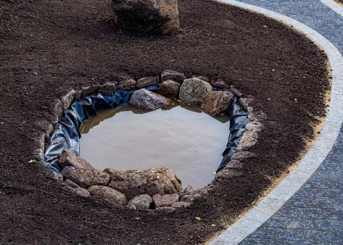 Garden Pond installation